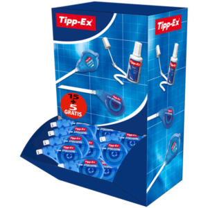BOITE 15+5 RUBANS CORRECTEUR TIPPEX POCKET MOUSE 4.2MMX10M