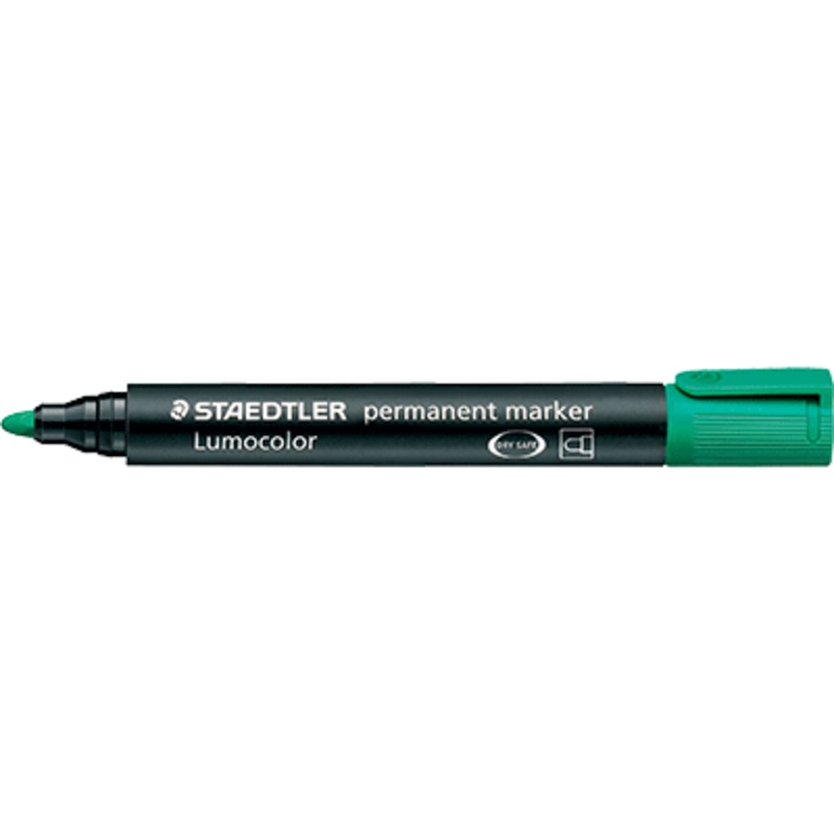 MARQUEUR PERMANENT STAEDTLER LUMOCOLOR PERMANENT MARKER 352 VERT POINTE OGIVE