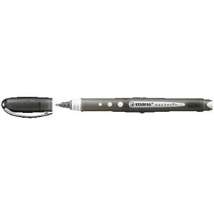 ROLLER NOIR STABILO WORKER+ ENCRE LIQUIDE