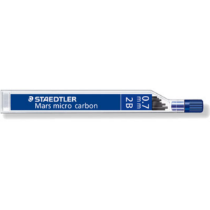 ETUI 12 MINES NOIRES 0.7 MM 2B STAEDTLER