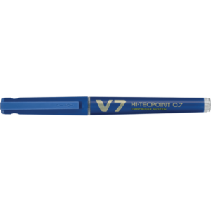 ROLLER HI-TECPOINT V7 BLEU PILOT BEGREEN RECHARGEABLE POINTE 0.7 MM