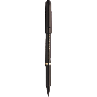 FEUTRE UNI-BALL SIGN PEN NOIR POINTE NYLON 0.8 MM