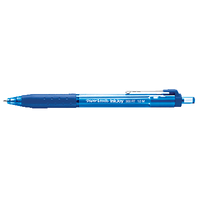 STYLO BILLE BLEU PAPERMATE INKJOY 300 RT POINTE 1 MM