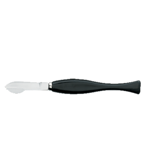 GRATTOIR MANCHE PLASTIQUE NOIR 18CM