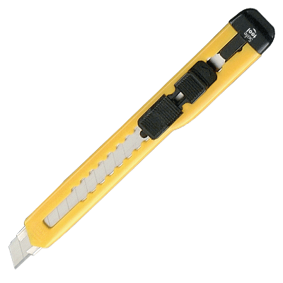CUTTER STANDARD ABS AUTOBLOQUANT LAME 18MM