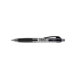 A+B STYLO BILLE GRIP GEL ENCRE GEL NOIR RETRACTABLE POINTE 0.7 MM