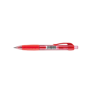 A+B STYLO BILLE GRIP GEL ENCRE GEL ROUGE RETRACTABLE POINTE 0.7 MM
