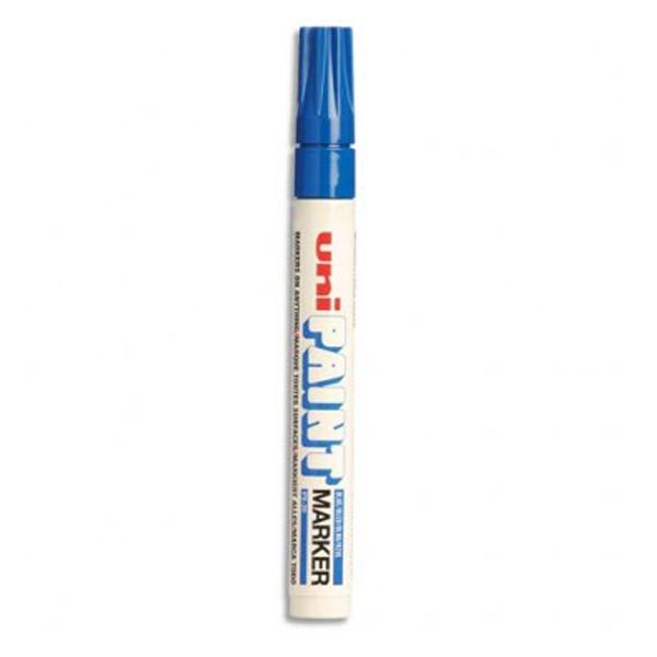 MARQUEUR UNI PAINT PX 20 BLEU POINTE OGIVE