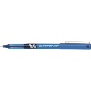 ROLLER HI-TECPOINT V5 PILOT BLEU ENCRE LIQUIDE POINTE 0.5 MM