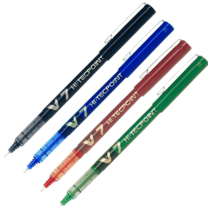 ROLLER HI-TECPOINT V7 PILOT BLEU ENCRE LIQUIDE POINTE 0.7 MM