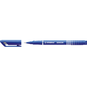 STYLO FEUTRE STABILO SENSOR BLEU POINTE FINE 0.3 MM