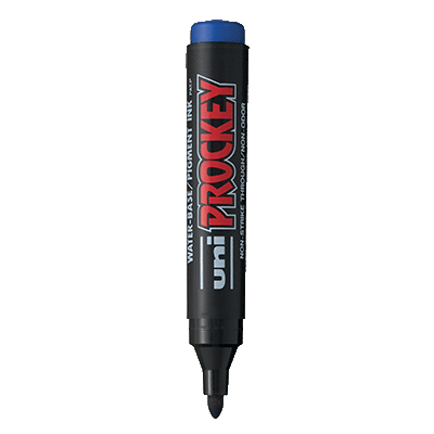 MARQUEUR PERMANENT PROCKEY PM122 BLEU POINTE OGIVE