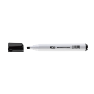 MARQUEUR PERMANENT A+B POINTE BISEAUTEE NOIR