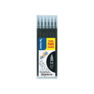 SET 6 RECHARGES POUR FRIXION BALL CLICKER PILOT NOIR
