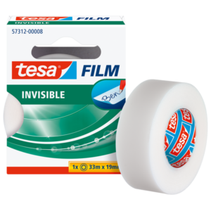 ROULEAU RUBAN ADHESIF TESA 19MMX33M INVISIBLE