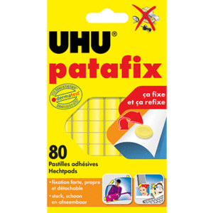 ETUI 80 PASTILLES ADHESIVES PATAFIX UHU