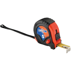 METRE RUBAN 5 M x 19 MM AVEC BLOCAGE
