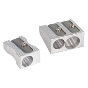 TAILLE-CRAYONS METAL 2 USAGES