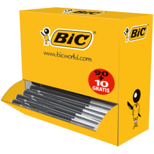 PACK 90 +10 STYLOS BIC M10 NOIR
