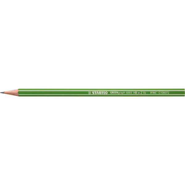 CRAYON GRAPHITE STABILO GREENGRAPH HB
