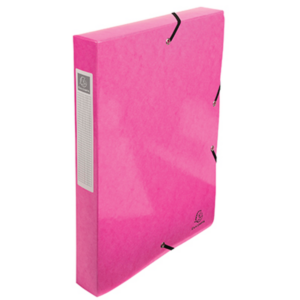 BOITE CLASSEMENT IDERAMA ROSE DOS 40MM 7/10E