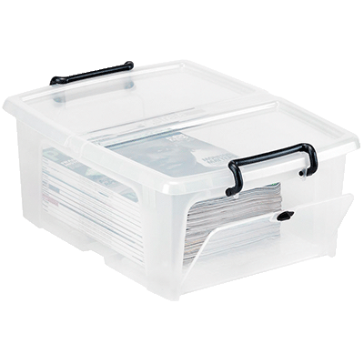BOITE DE RANGEMENT 20L CRISTAL