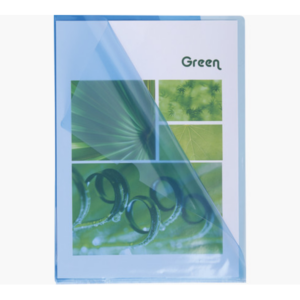 SACHET 10 POCHETTES COIN PVC BLEU SUPERIEUR