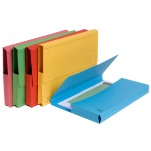 PAQUET 50 CHEMISES A POCHE FOREVER DOCUMENT 24X32CM 290G COLORIS ASSORTIS PASTEL