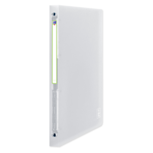 CLASSEUR 2ND LIFE OXFORD A4 4 ANNEAUX POLYPROPYLENE DOS 20 INCOLORE