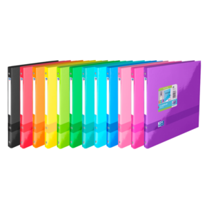 LOT 20 CLASSEURS OXFORD COLOR LIFE DOS 20 COLORIS ASSORTIS