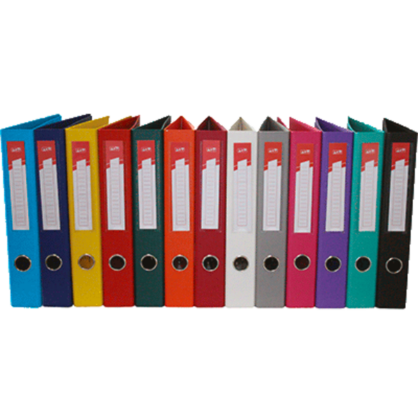 A+B CLASSEUR LEVIER DOS 70MM A4 JAUNE
