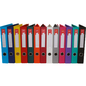 A+B CLASSEUR LEVIER DOS 40MM A4 BLEU FONCE
