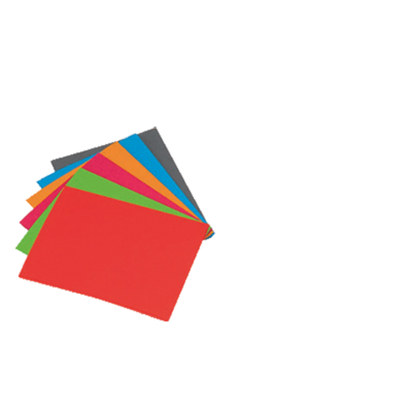 PAQUET 100 CHEMISES ROCK'S 24X32CM ASSORTIS 210G