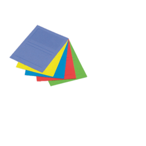 PAQUET 100 CHEMISES COIN COLORIS ASSORTIS PASTELS ET VIFS A FENETRE