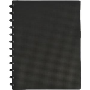 PROTEGE-DOCUMENT 60 VUES NOIR MEMPHIS VARIOZIP POLYPROPYLENE OPAQUE 8/10E