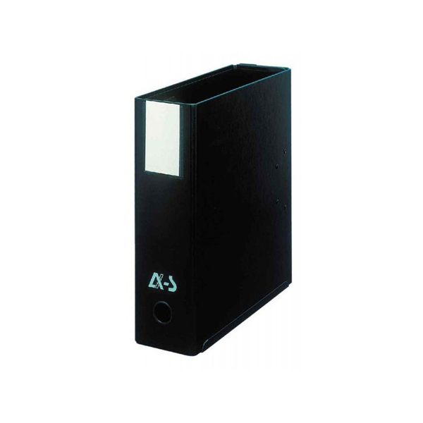 CLASSEUR DOUBLE CAPACITE 2X2 ANNEAUX NOIR DOS 90MM