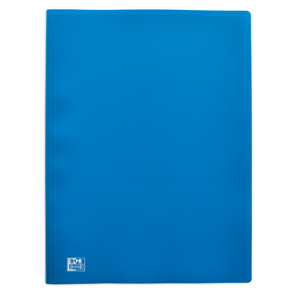 PROTEGE-DOCUMENT 20 VUES BLEU COUVERTURE POLYPROPYLENE
