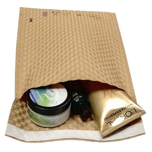 SACHETS BULLES D'AIR EN KRAFT BRUN 120 G