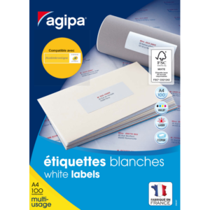 BOITE 1400 ETIQUETTES APLI MULTI-USAGES CLASSIQUES 99.1 X 38.1 MM - 118986