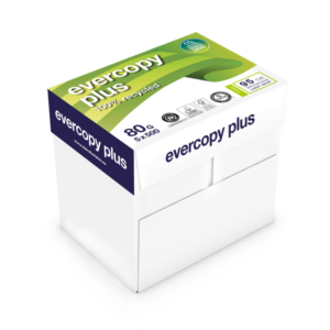 CARTON 5 RAMETTES 500 FEUILLES CLAIREFONTAINE EVERCOPY PLUS A4 80G BLANC
