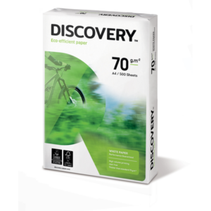 CARTON 5 RAMETTES 500 FEUILLES DISCOVERY A4 70G BLANC