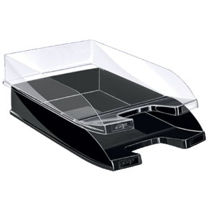 CORBEILLE A COURRIER CEP FIRST P35.5XL25.5X6.5CM NOIR