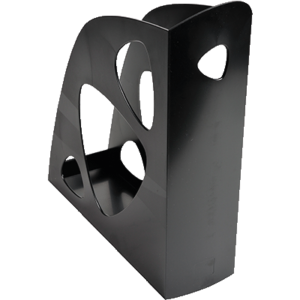PORTE-REVUES ECOMAG L7.7XP24.8XH25.7CM NOIR