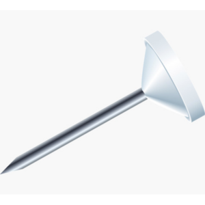 BOITE 100 EPINGLES SIGNALISATION EXACOMPTA 5X8MM BLANC