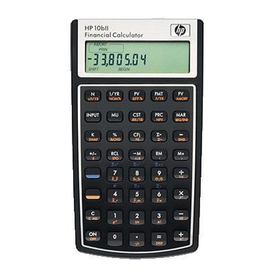 CALCUL. FINANCIERE HP 10B II+ (TAXE ECO 0.01)