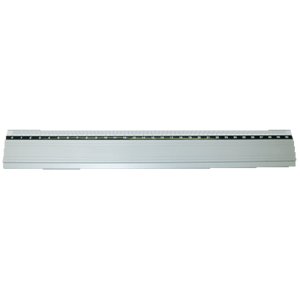 REGLE PLATE ALUMINIUM 50 CM 1 BISEAU