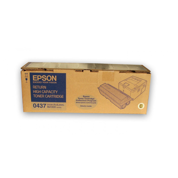 CARTOUCHES LASER EPSON C13S050437 Noir