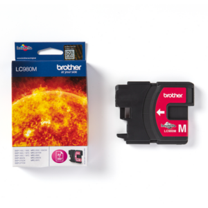 CARTOUCHES JET D'ENCRE BROTHER LC-980M Magenta