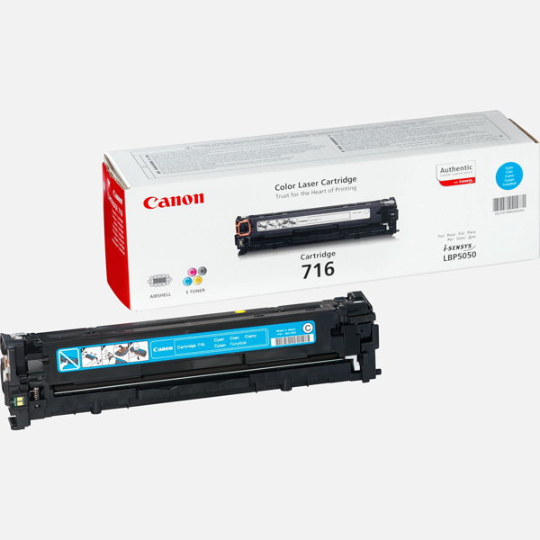 CARTOUCHES LASER CANON COULEUR 716C Cyan