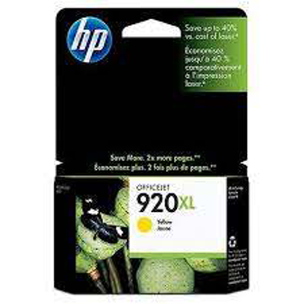 CARTOUCHES JET D'ENCRE HP CD974AE Jaune